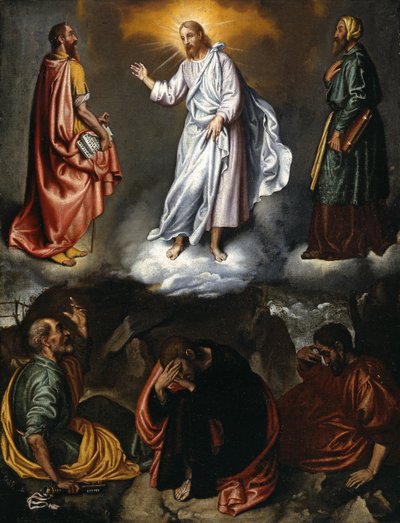 The Transfiguration by Giovanni Battista Moroni